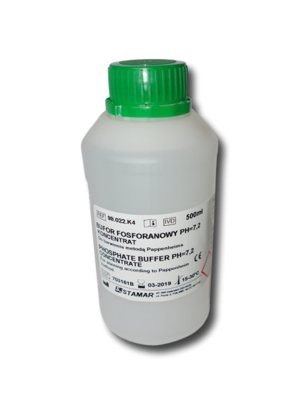 Bufor fosforanowy pH=7,2 konc.500ml