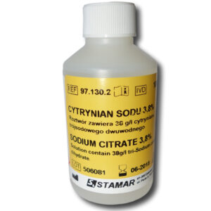 Cytrynian sodu 3,8% 100ml(23)