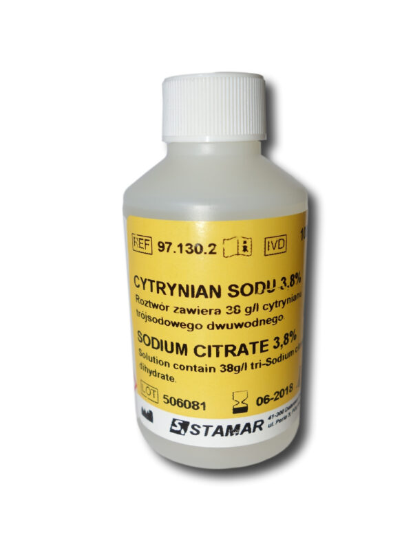 Cytrynian sodu 3,8% 100ml(23)