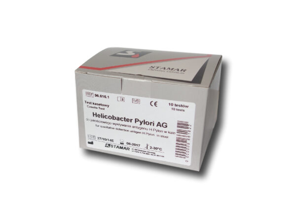 H.pylori AG w kale test kasetowy 10