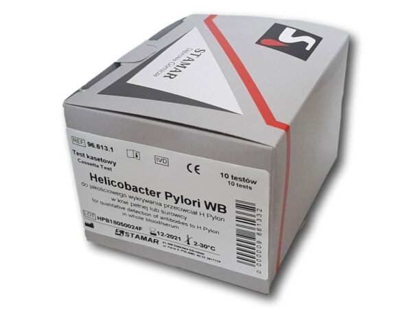 H.pylori WB/S test kasetowy 10szt