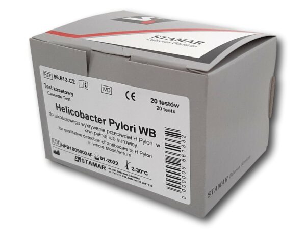 H.pylori WB/S test kasetowy 20szt