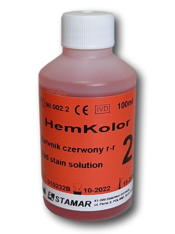 HemKolor r-r czerwony 100 ml