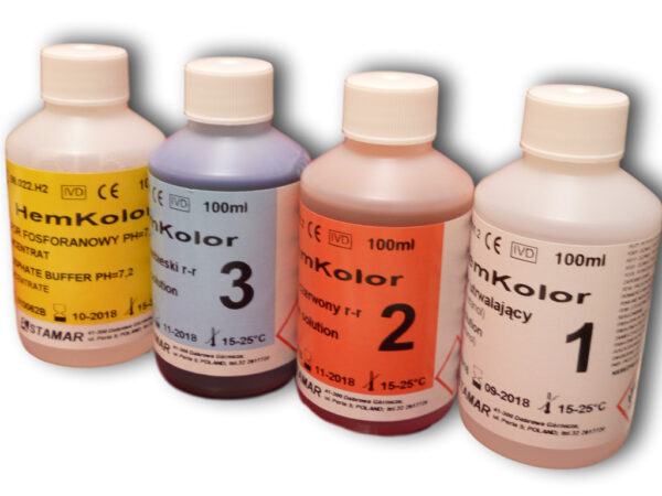 HemKolor zestaw 4x100 ml