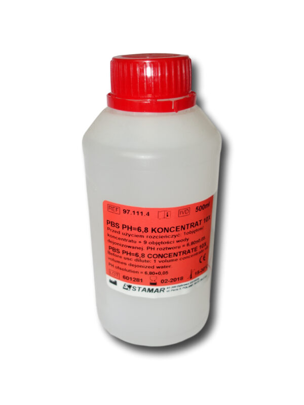 PBS konc. (10x) pH=6,8 op. 500 ml