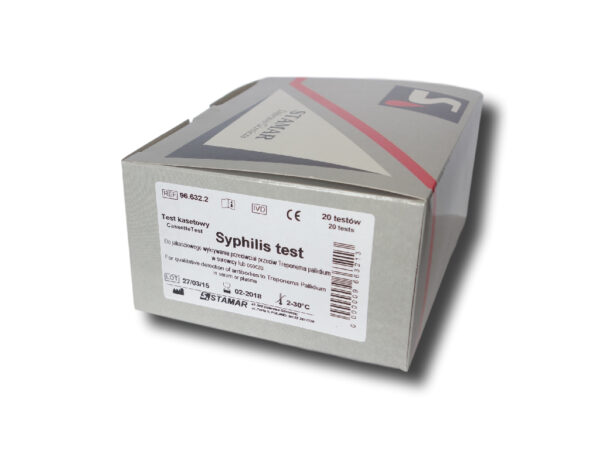 Syphilis test kasetowy  20szt