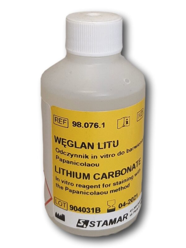 Węglan litu op. 100 ml