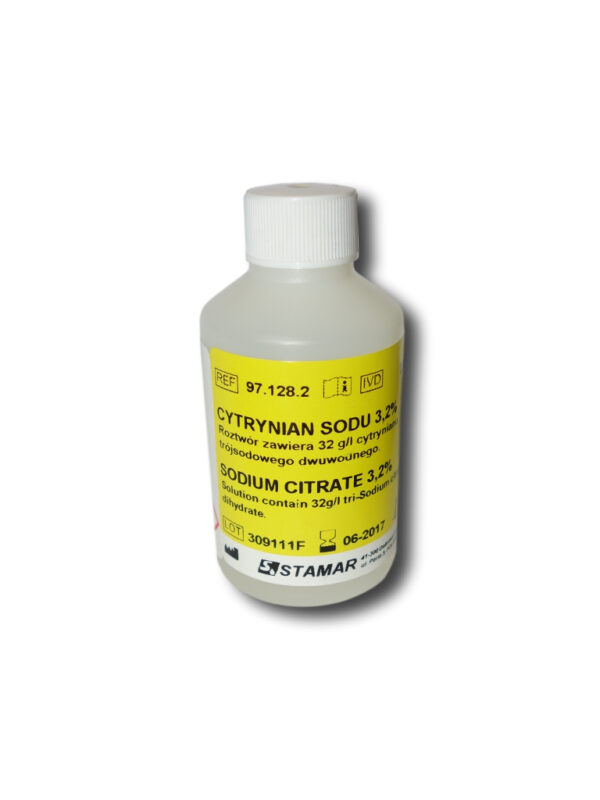 Cytrynian sodu 3,2% 100ml(23)