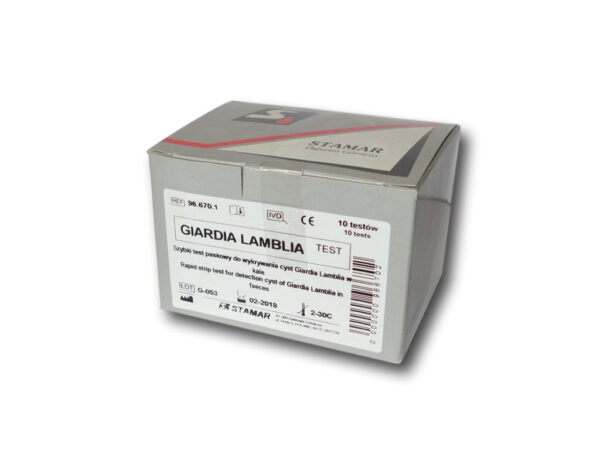 Giardia + test paskowy 10szt