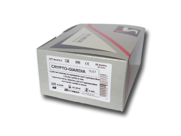 Giardia-Crypto test kasetowy 20szt
