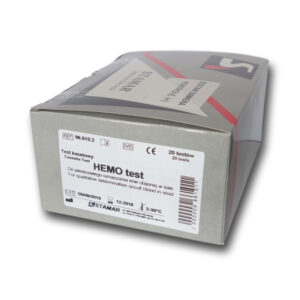 Hemo test kasetowy 20szt