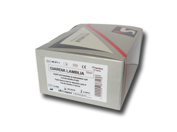Giardia + test kasetowy 25szt
