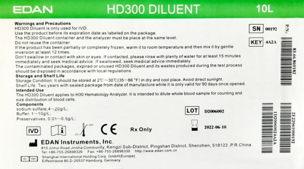 Diluent HD300 10L