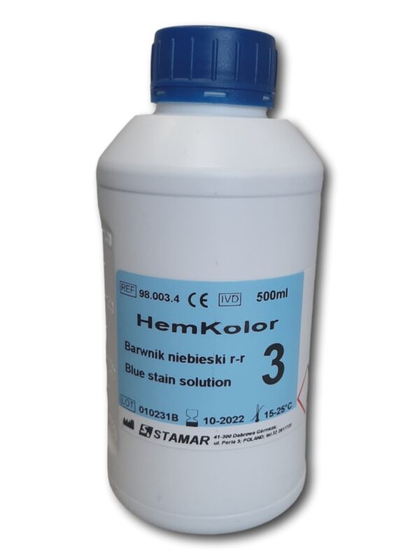 Hemkolor r-r niebieski 500ml