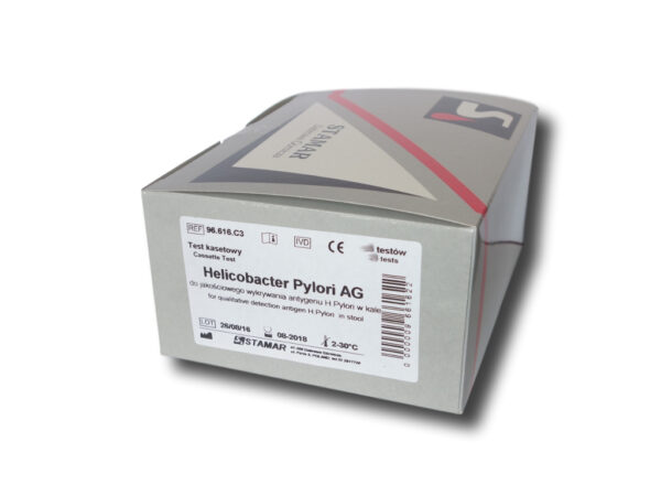 H.pylori AG w kale test kasetowy 20s