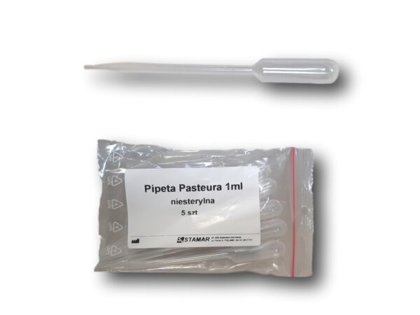 Pipeta Pasteura 1ml z podz ns 5szt