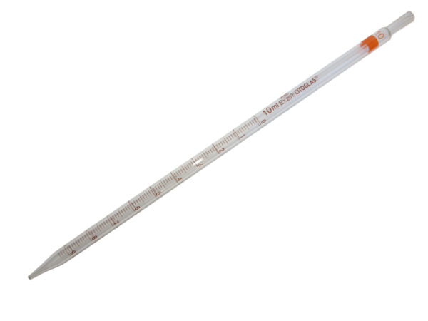 Pipeta szklana kl.B 10ml z podziałką