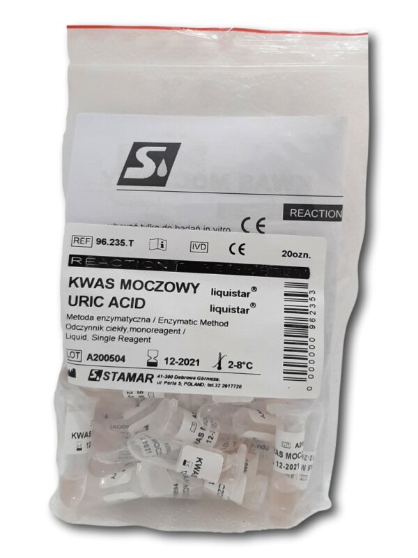 Kwas moczowy RTS 20szt