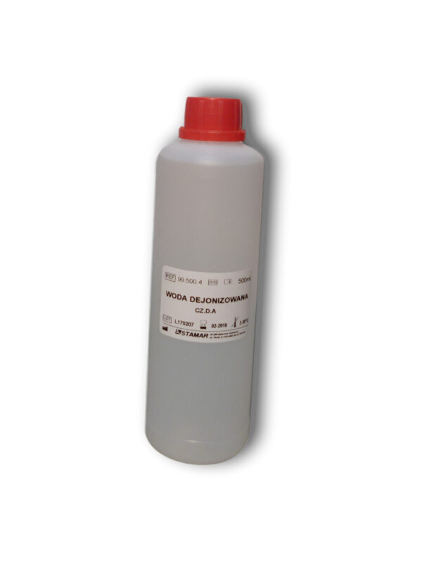 Woda dejonizowana cz.d.a 500ml
