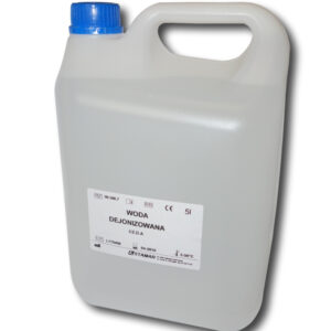 Woda dejonizowana cz.d.a 5L