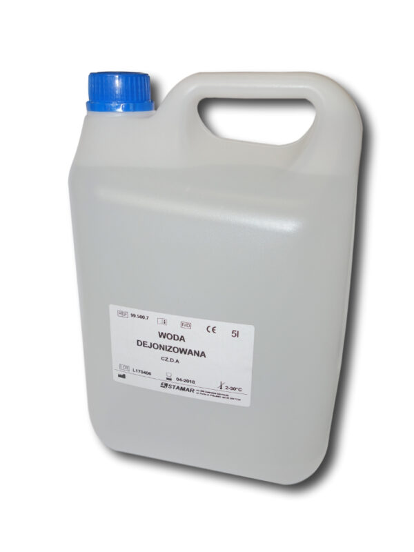 Woda dejonizowana cz.d.a 5L